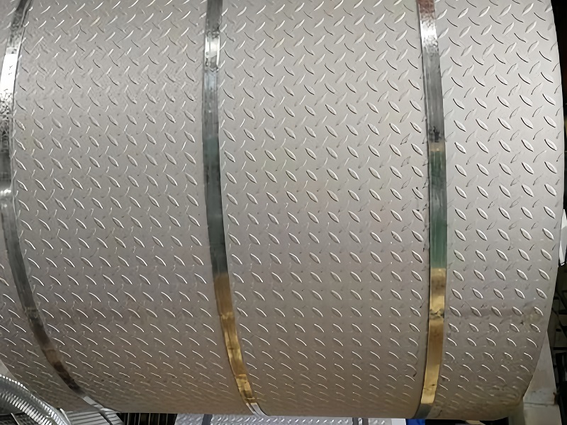 Checkered Steel Coil
